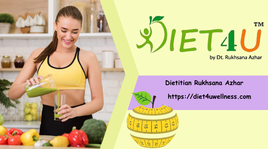 Dietitians in Delhi can provide you with an all inclusive diet plan - Diet4u Wellness