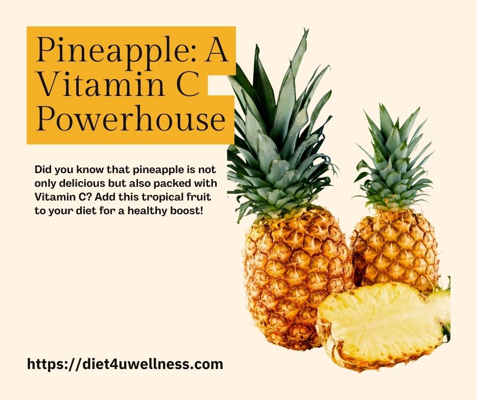 vitamin c fruits-pineapple