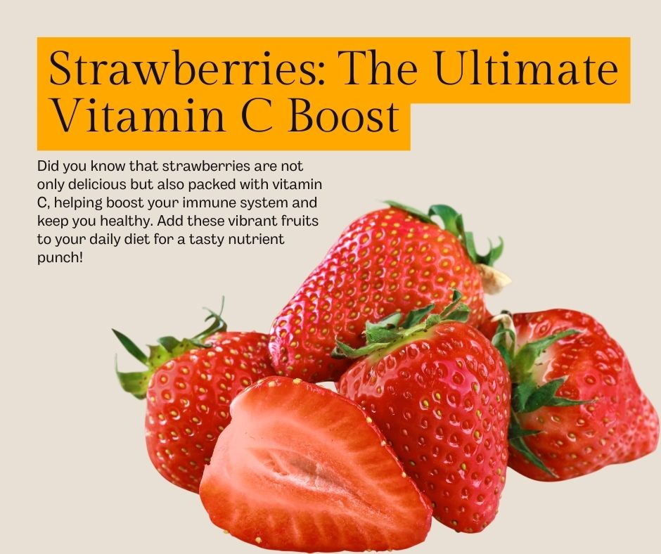 vitamin c fruits- strawberry