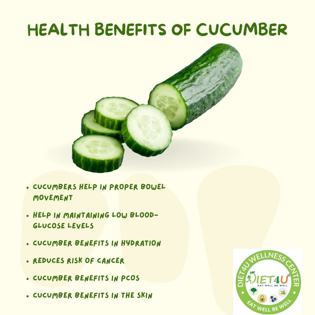 Health Benefits of Cucumber