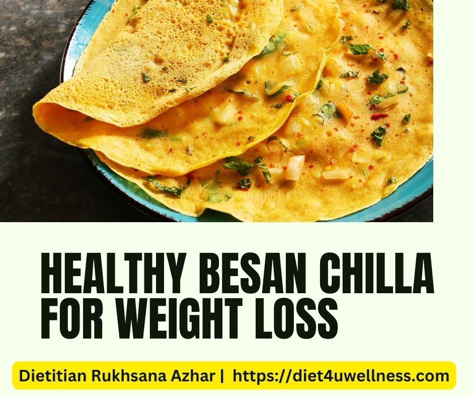 besan chilla for weight loss