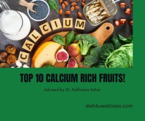 Calcium rich fruits