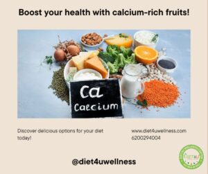 calcium rich fruits