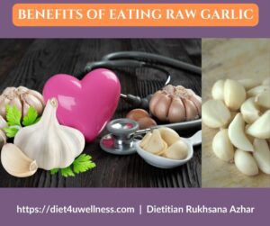 benefits of eating raw garlic on empty stomach