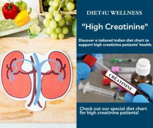 indian diet chart for high creatinine patient