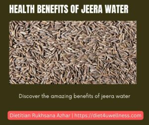 Benefits of Drinking Jeera Water