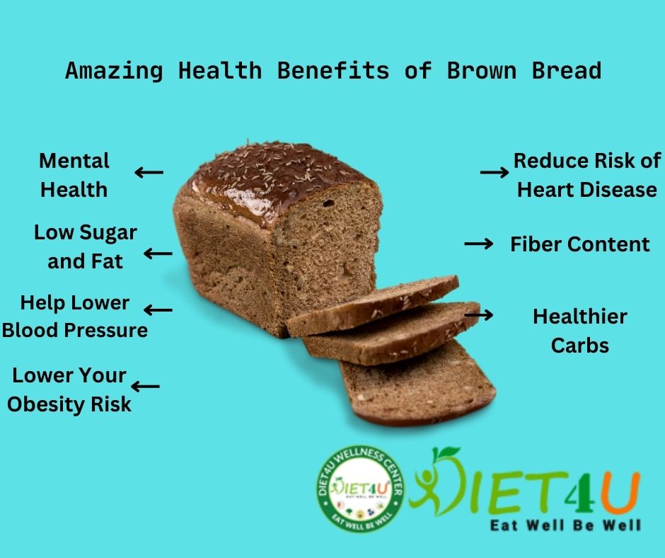 health benefits of brown bread