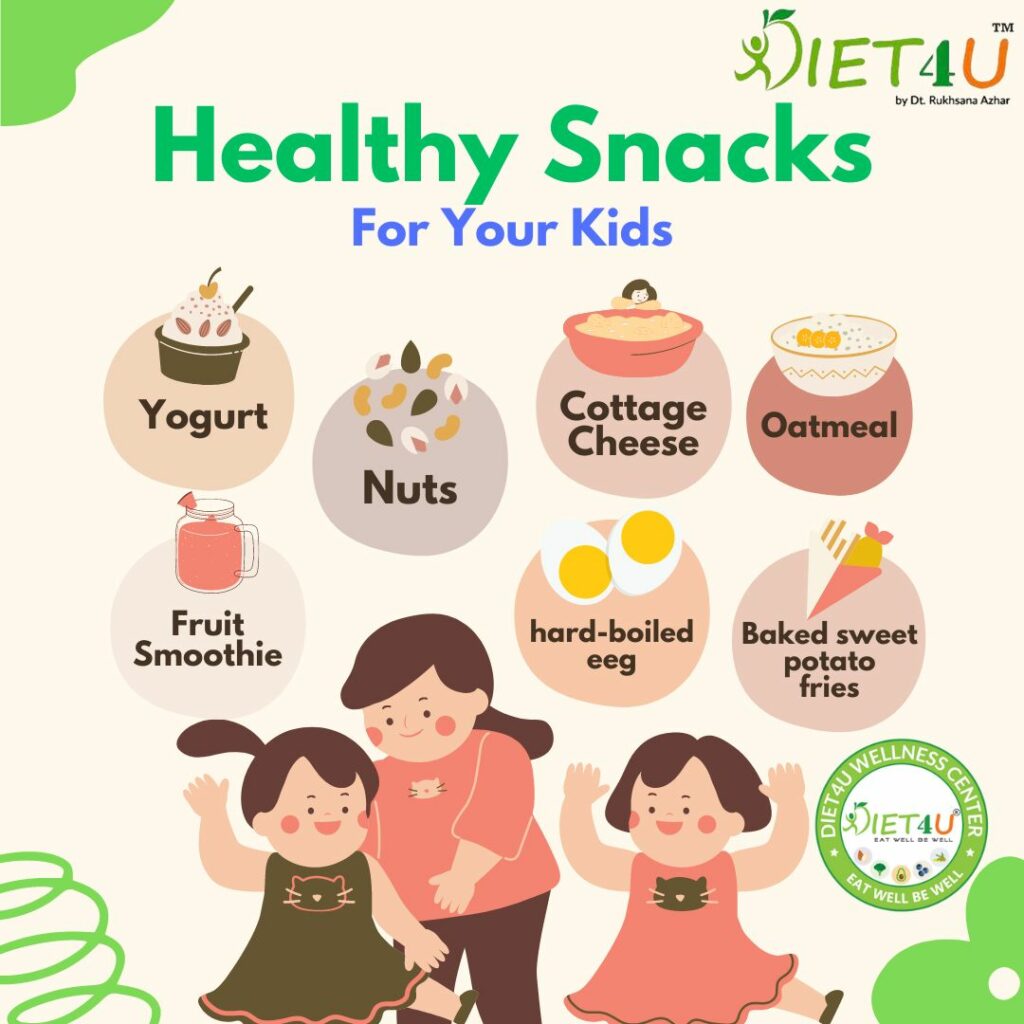 Essential Food For Kids | Diet4u Wellness | Best Dietician