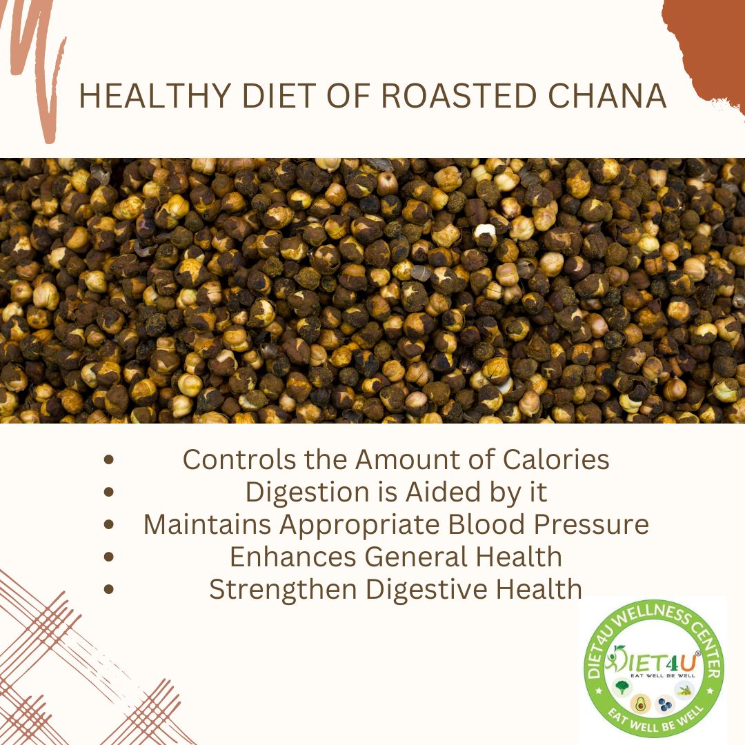 Healthy Diet of roasted chana For weight loss