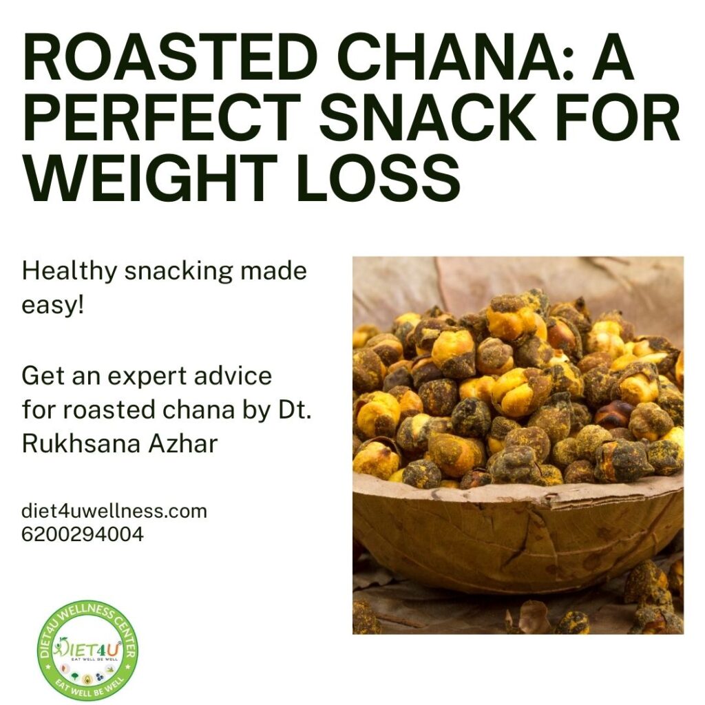 Roasted Chana for Weight Loss